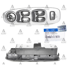 Hyundai Accent Düğme Cam Açma Accent 03-06 Ayna Ayar Düğmeli̇ Si̇yah Sol